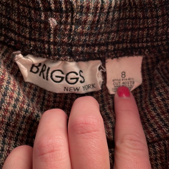 Briggs Vintage High-Rise Pants - Size 8 - Picture 5 of 5